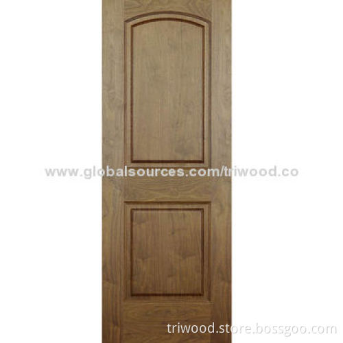 Solid Wooden Door, Made of 100% Walnut, Eco-friendly Stain, Varnish, Other Wood Types Available
